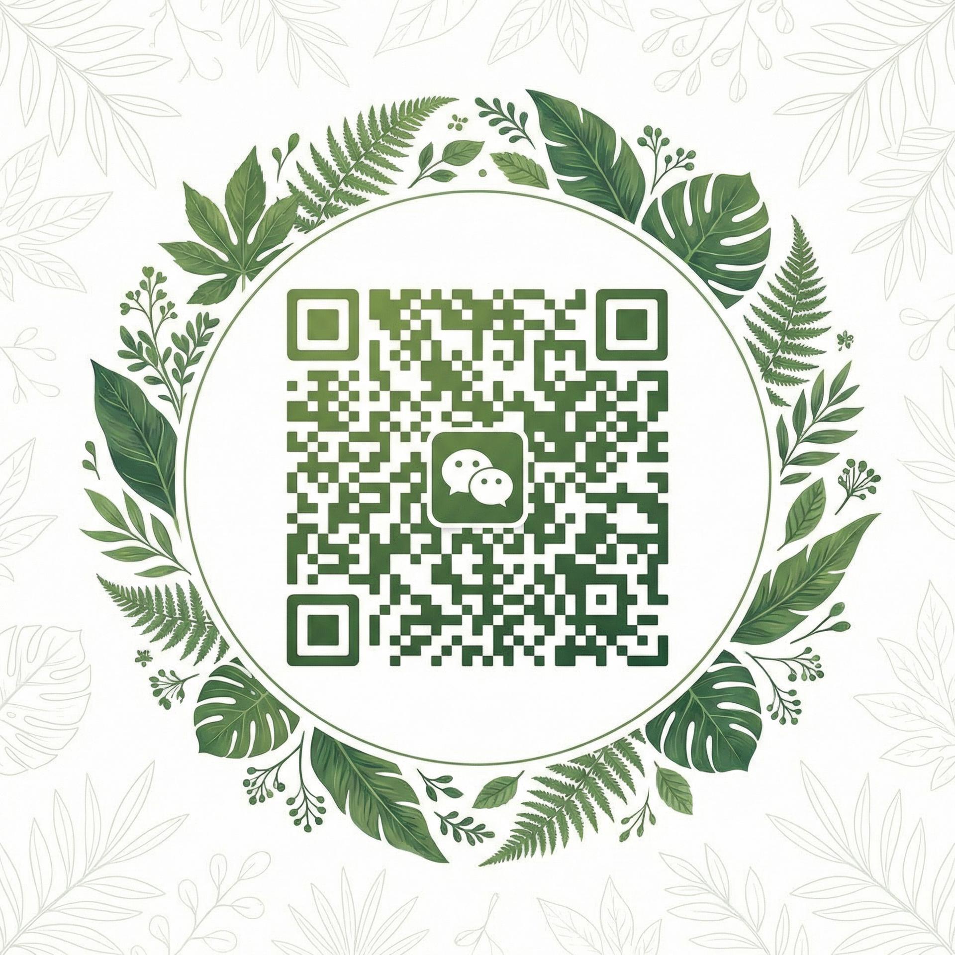 黄色仓库植物视频社区公众号二维码